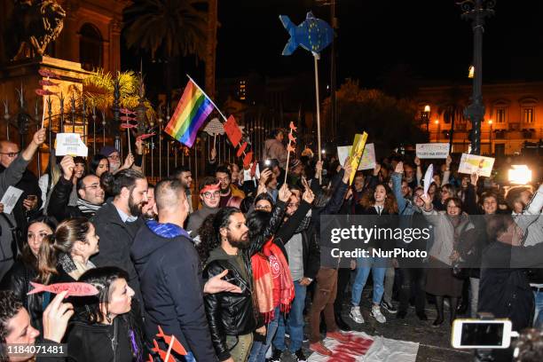 Thousands of Sicilians have joined in a flash mob created by the sardines, a new anti-fascist ideological movement born to challenge the politics of...