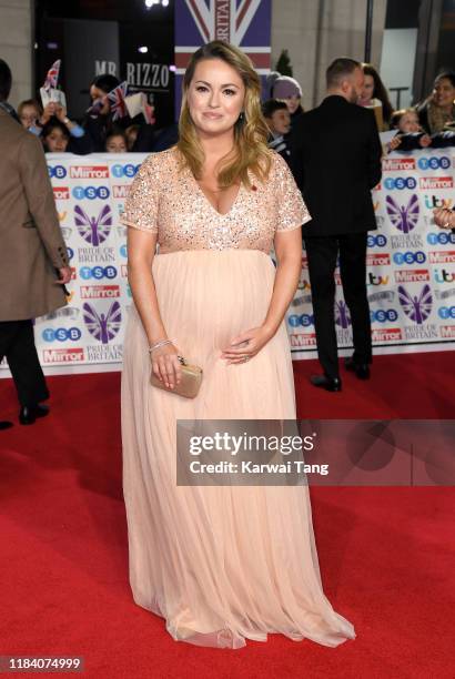 Ola Jordan attends the Pride Of Britain Awards 2019 at The Grosvenor House Hotel on October 28, 2019 in London, England.