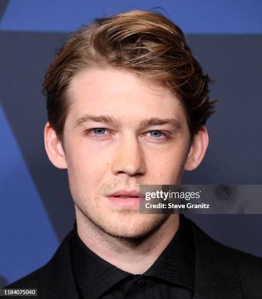 Joe Alwyn arrives at the Academy Of Motion Picture Arts And Sciences' 11th Annual Governors Awards at The Ray Dolby Ballroom at Hollywood & Highland...