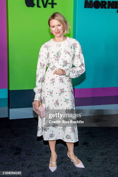 Actress Naomi Watts attends Apple TV+'s "The Morning Show" world premiere at David Geffen Hall on October 28, 2019 in New York City.