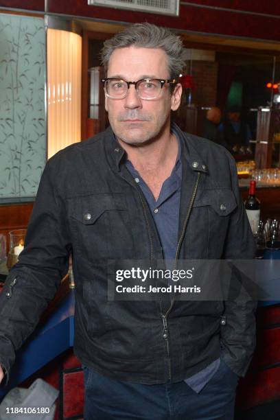 Jon Hamm attends the After Party of Warner Bros Pictures' 'Motherless Brooklyn' on October 28, 2019 in Los Angeles, California.