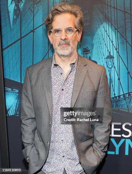 Jonathan Lethem attends the premiere of Warner Bros Pictures' "Motherless Brooklyn" on October 28, 2019 in Los Angeles, California.
