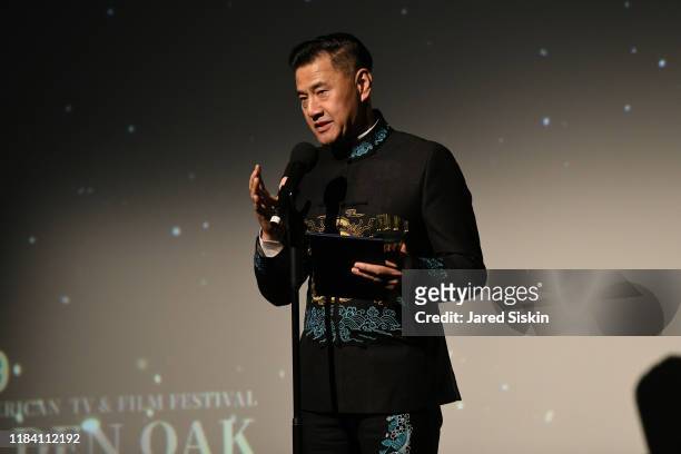 Rongguang Yu attends the 2019 Asian-American TV&Film Festival at Symphony Space on October 28, 2019 in New York City.