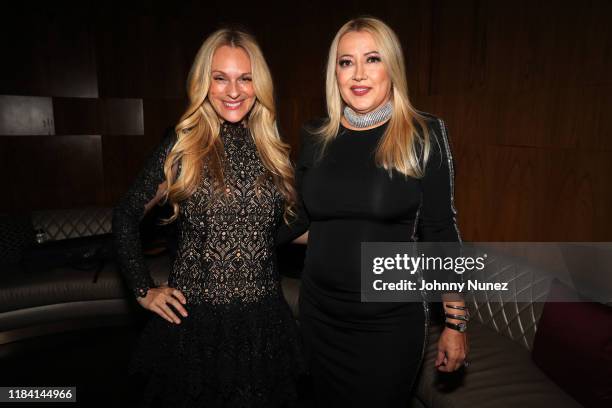 Consuelo Vanderbilt Costin and Maria Elena Paganini attend Paganini Honors Paganini at Ascent Lounge on October 28, 2019 in New York City.