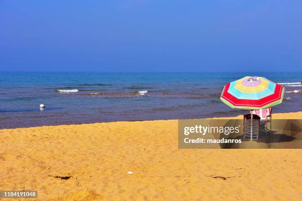 siculiana marina beach - sciacca stock pictures, royalty-free photos & images