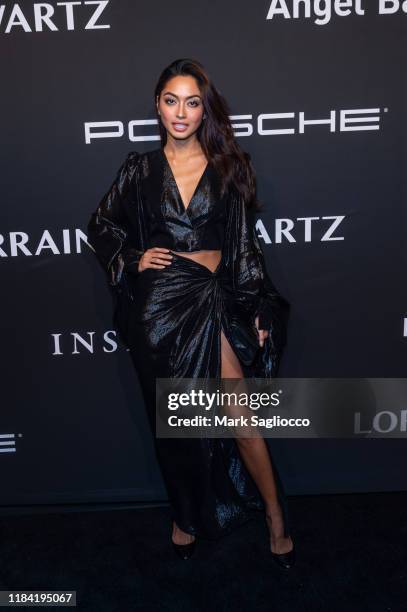 Model Ambra Battilana Gutierrez attends the Angel Ball 2019 at Cipriani Wall Street on October 28, 2019 in New York City.