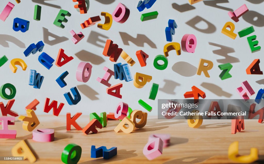 Falling Letters