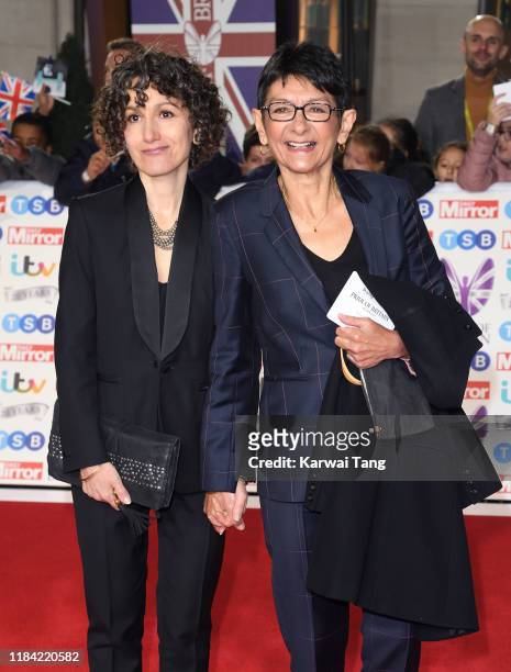 Trilby James and Shelley King attend the Pride Of Britain Awards 2019 at The Grosvenor House Hotel on October 28, 2019 in London, England.