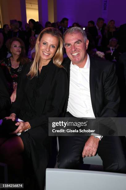 Of Lufthansa Carsten Spohr and his wife Vivian Spohr during the PIN Party at Pinakothek der Moderne on November 23, 2019 in Munich, Germany.