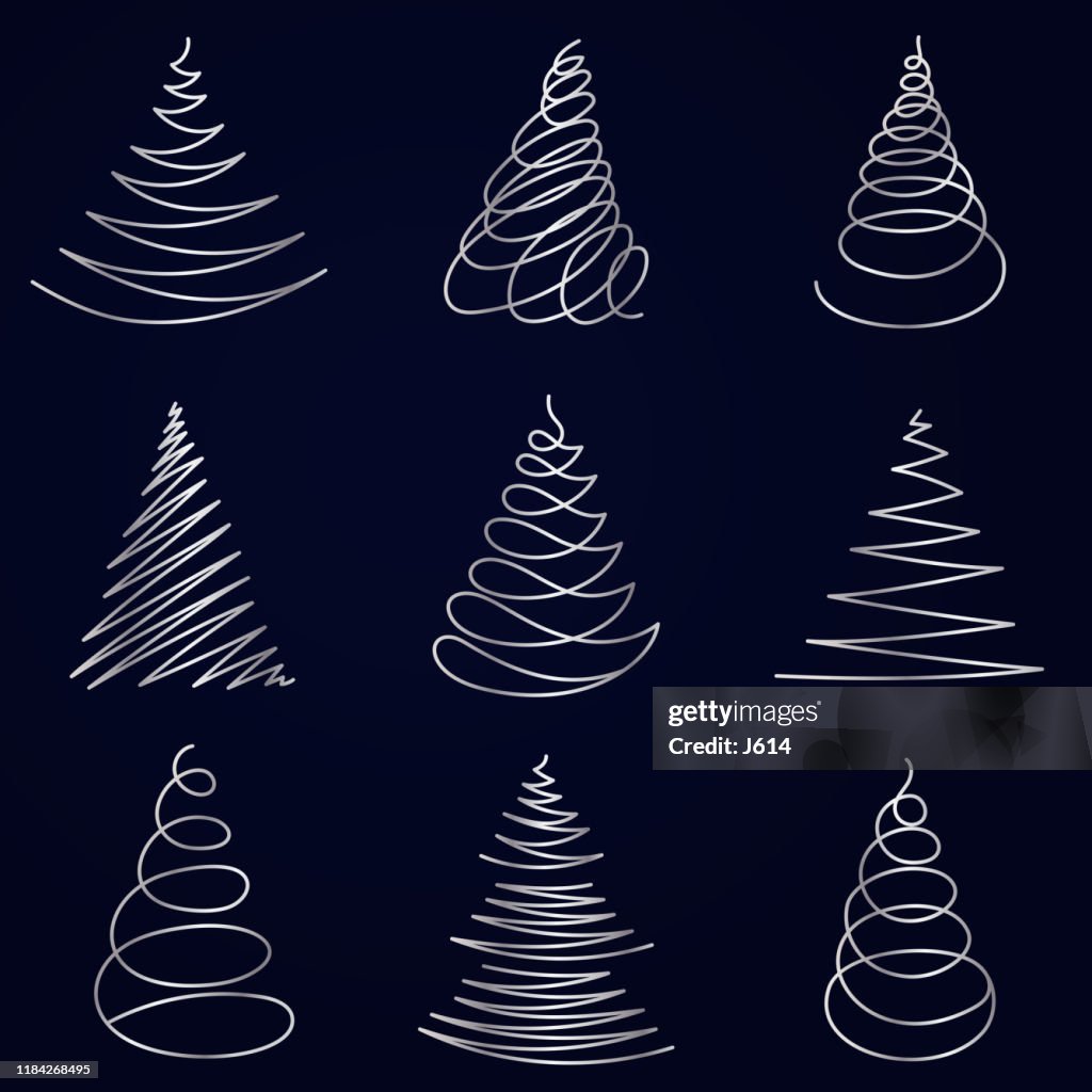 Albero di Natale minimalista