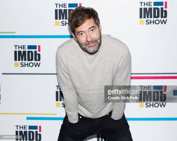 Mark Duplass visit’s 'The IMDb Show' on October 24, 2019 in Studio City, California. This episode of 'The IMDb Show' airs on November 21, 2019.
