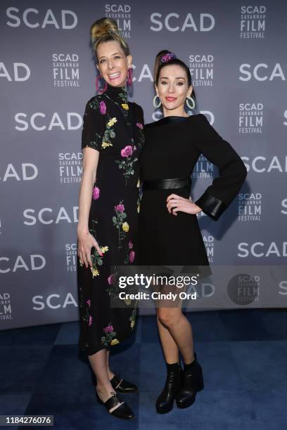 Dawn Luebbe and Jocelyn DeBoer attend the 22nd SCAD Savannah Film Festival on October 29, 2019 at Trustees Theater in Savannah, Georgia.