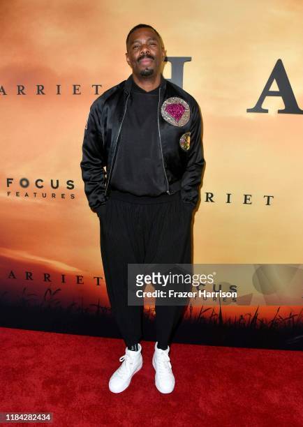 Colman Domingo attends the premiere of Focus Features' "Harriet" at The Orpheum Theatre on October 29, 2019 in Los Angeles, California.