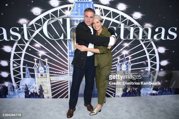 Greg Wise and Emma Thompson attend the Universal Pictures Premiere of Last Christmas at AMC Lincoln Square on October 29, 2019 in New York City.