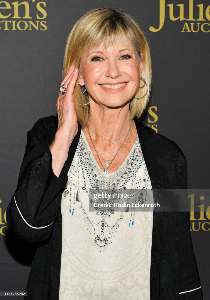 Julien's Auctions Hosts VIP Reception For Upcoming "Property Of Olivia Newton-John Auction Event