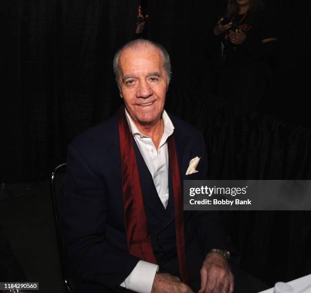 Tony Sirico attends SopranosCon 2019 at Meadowlands Exposition Center on November 23, 2019 in Secaucus, New Jersey.