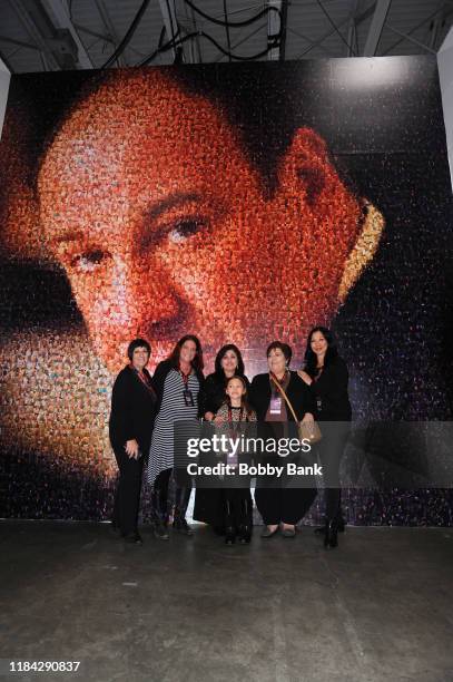 Leta Gandolfini, Johanna Antonacci, Deborah Lin Gandolfini, and Liliana Ruth Gandolfini attend SopranosCon 2019 at Meadowlands Exposition Center on...