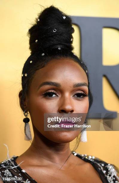 Janelle Monáe attends the Premiere Of Focus Features' "Harriet" at The Orpheum Theatre on October 29, 2019 in Los Angeles, California.