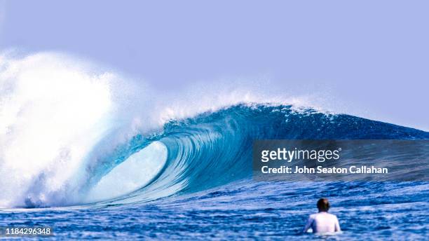 indonesia, ocean wave in east java - big wave stock pictures, royalty-free photos & images