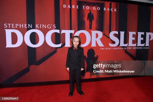 Roger Dale Floyd attends the premiere of Warner Bros Pictures' "Doctor Sleep" at Westwood Regency Theater on October 29, 2019 in Los Angeles,...