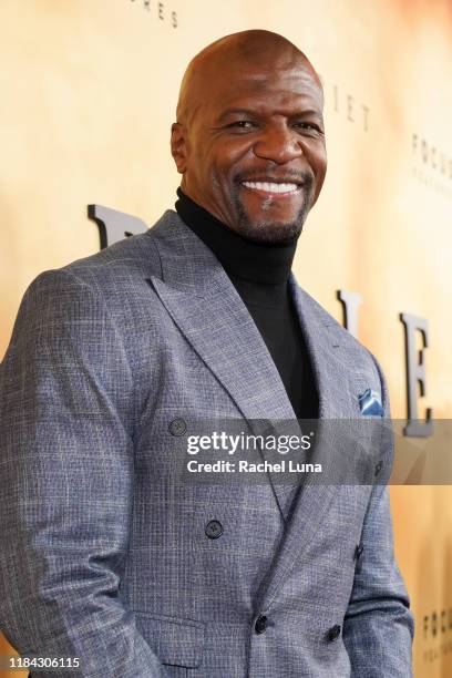 Terry Crews attends the premiere of Focus Features' "Harriet" at The Orpheum Theatre on October 29, 2019 in Los Angeles, California.