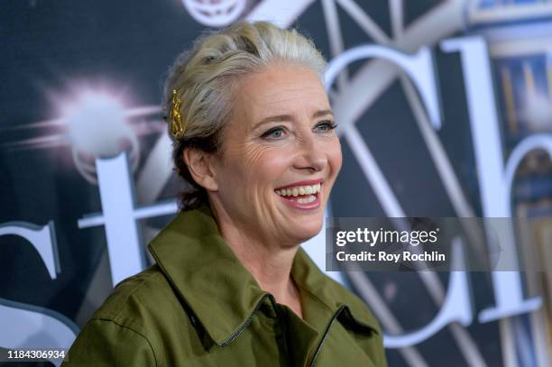 Emma Thompson attends the "Last Christmas" New York Premiere at AMC Lincoln Square Theater on October 29, 2019 in New York City.