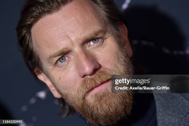 Ewan McGregor attends the Premiere of Warner Bros Pictures' "Doctor Sleep" at Westwood Regency Theater on October 29, 2019 in Los Angeles, California.