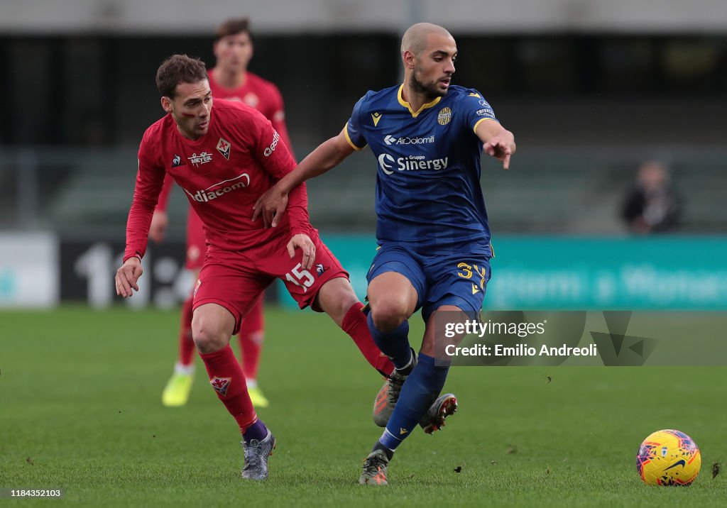 Hellas Verona v ACF Fiorentina - Serie A