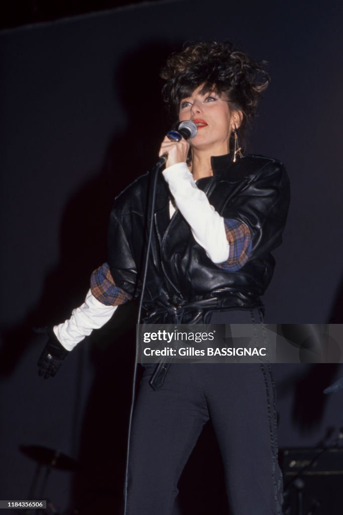 Julie Pietri en concert en 1988