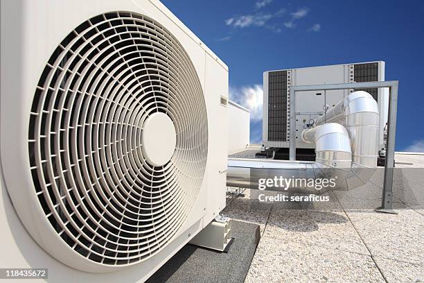 système de climatisation - ventilateur électrique photos et images de collection