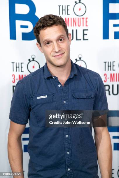 Eric Dash attends a red carpet event featuring business influencers, celebrities and leading network executives gather to celebrate Brant Pinvidic’s...