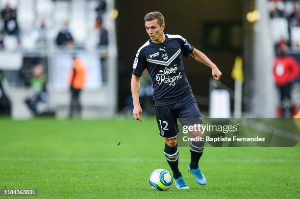 Nicolas DE PREVILLE of Bordeaux during the French Ligue 1 Football match between Bordeaux and Monaco on November 24, 2019 in Bordeaux, France.