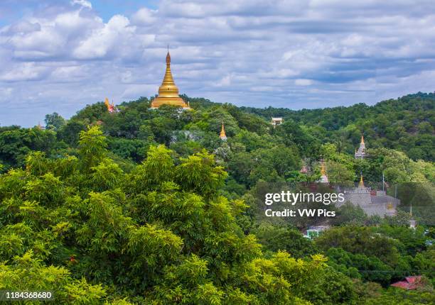 Sagaing hill Pagoda in Myanmar