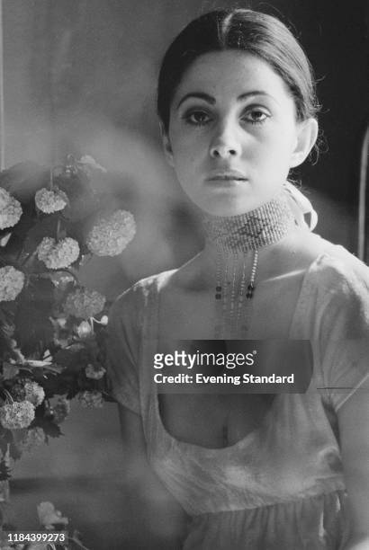Canadian-American former actress, singer, and dancer Barbara Parkins, UK, 29th May 1970.