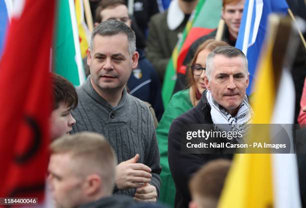 Irish Unity March Lifford Bridge Photos and Premium High Res Pictures - Getty Images