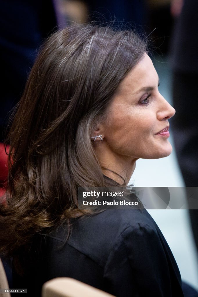 Queen Letizia Of Spain Attends 'Internaitonal Friendship Award' 2019