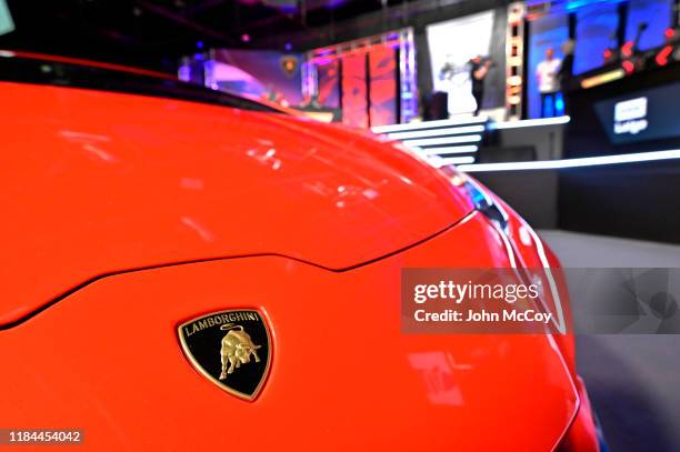 Each driver was behind the wheel of a Lamborghini during the FORZA Racing Championship 2019 Grand Final at Next Generation Esports on November 24,...