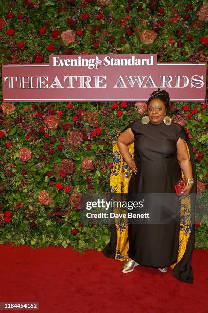 Cecilia Noble attends 65th Evening Standard theatre Awards in association with Michael Kors at the London Coliseum on November 24, 2019 in London,...