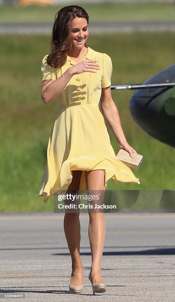 The Duke And Duchess Of Cambridge Canadian Tour - Day 8