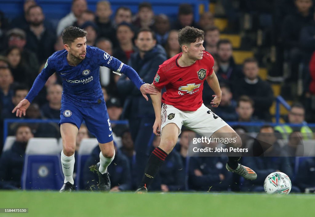 Chelsea FC v Manchester United - Carabao Cup Round of 16