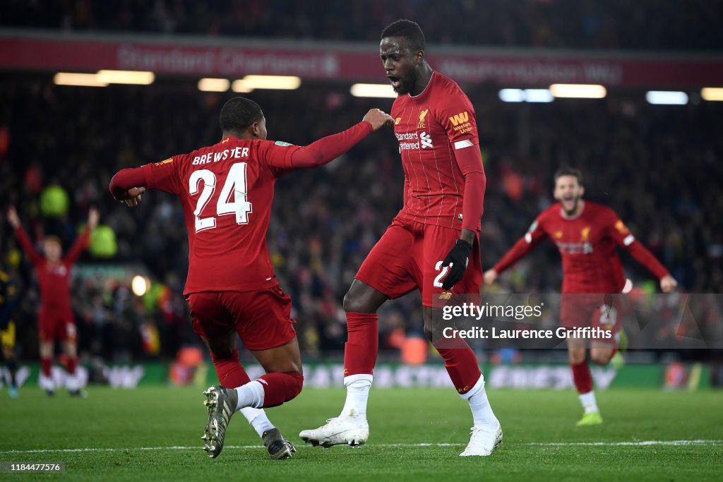 Liverpool FC v Arsenal FC - Carabao Cup Round of 16