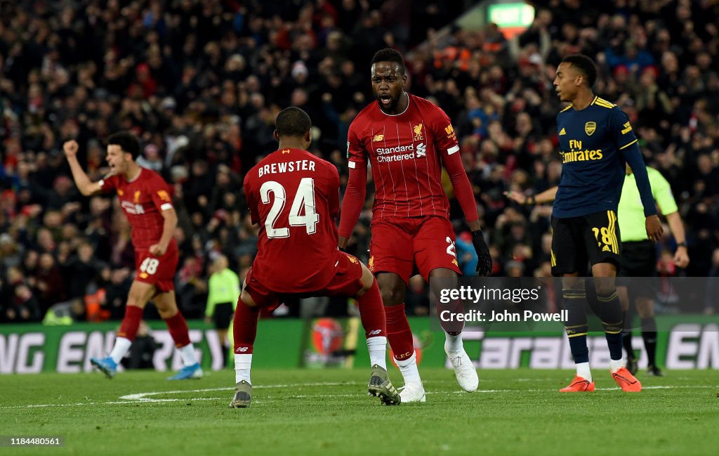 Liverpool FC v Arsenal FC - Carabao Cup Round of 16