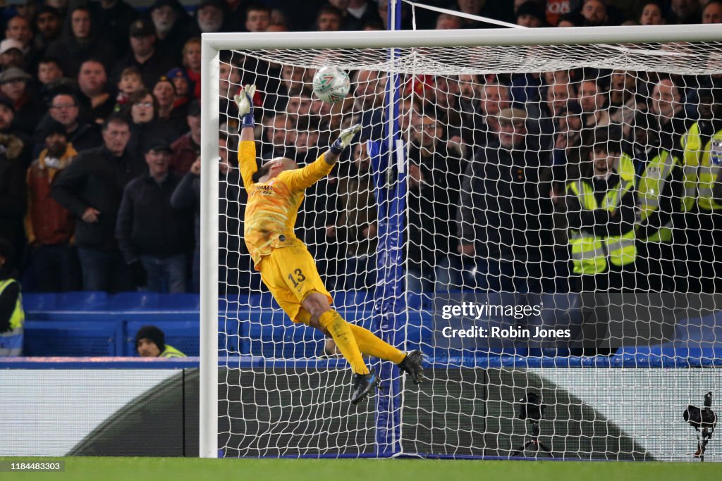 Chelsea FC v Manchester United - Carabao Cup Round of 16