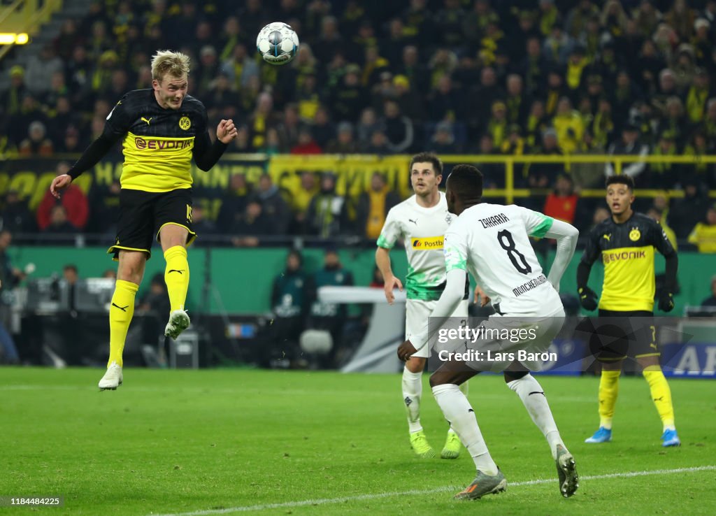 Borussia Dortmund v Borussia Moenchengladbach - DFB Cup