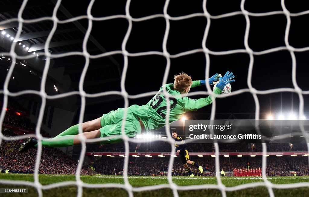 Liverpool FC v Arsenal FC - Carabao Cup Round of 16