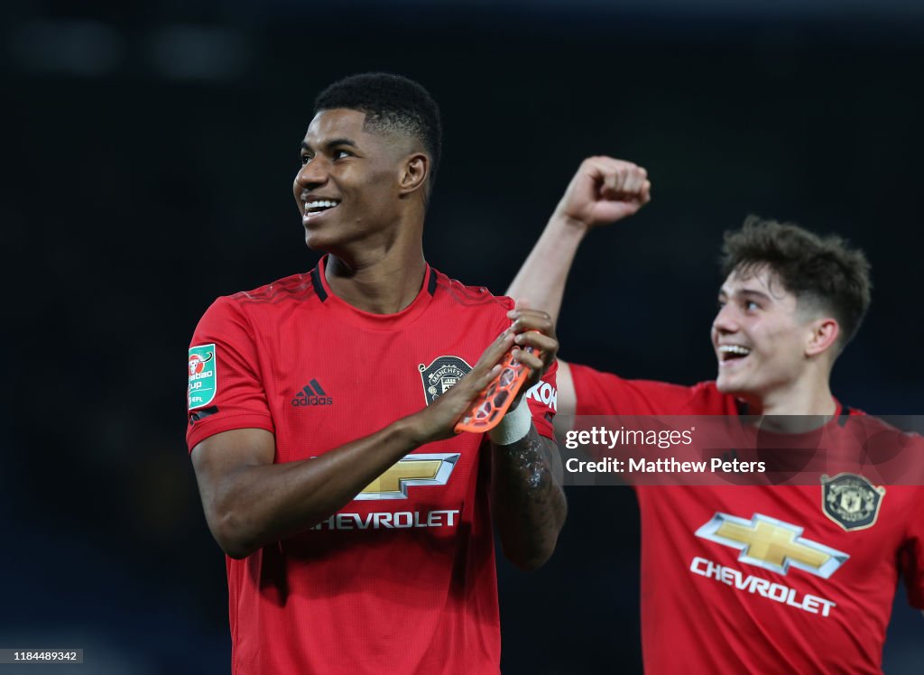 Chelsea FC v Manchester United - Carabao Cup Round of 16