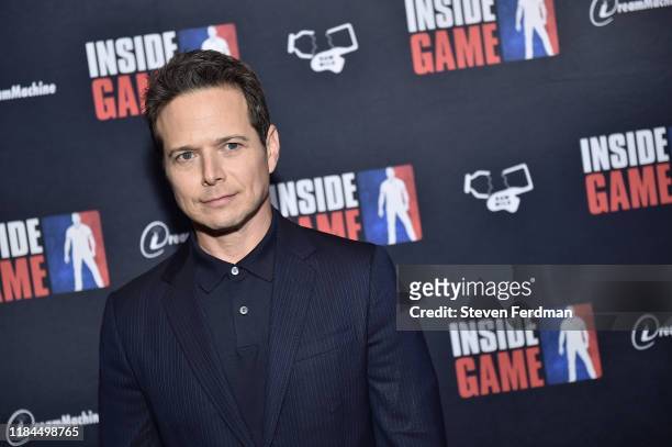 Scott Wolf attends the New York premiere of "Inside Game" at Metrograph on October 30, 2019 in New York City.