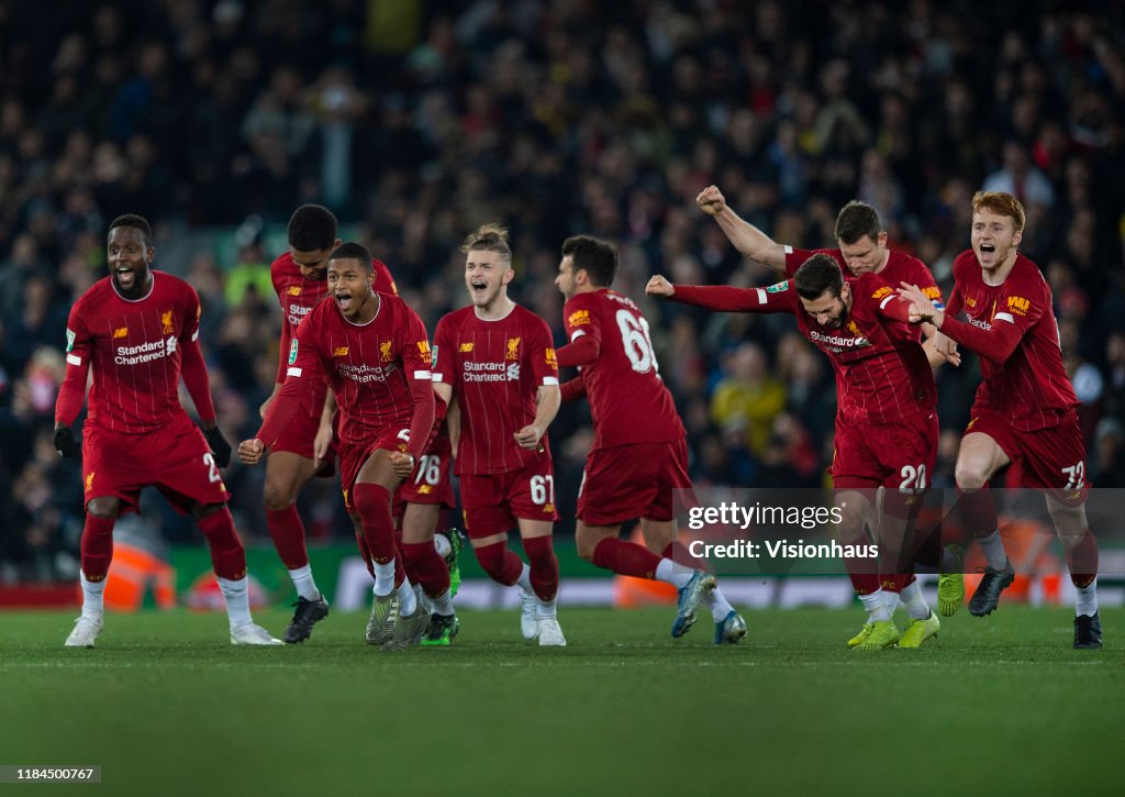 Liverpool v Arsenal - Carabao Cup Fourth Round