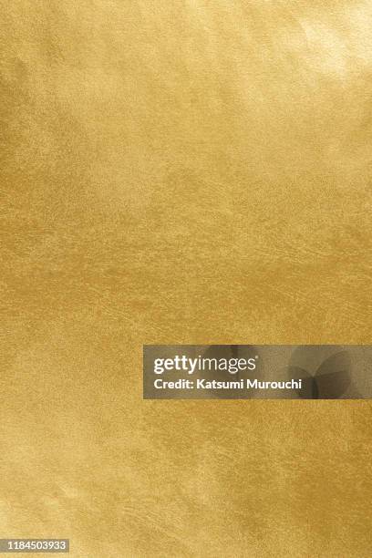 gold foil wallpaper texture background - foil foto e immagini stock