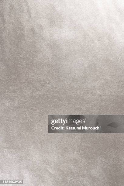 silver foil wallpaper texture background - carta stagnola foto e immagini stock